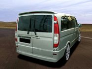 Mercedes Vito W639 2004-2014 гг. Спойлер на крышу 2-дверный (под покраску) фото 1