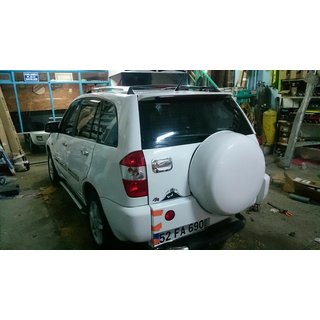 Накладка на заднюю ручку (нержавейка) Chery Tiggo 1 2005-2016 гг. фото 2