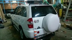 Chery Tiggo 1 2005-2016 гг. Накладка на заднюю ручку (нержавейка) фото 2