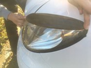 Mercedes Vito W639 2004-2014 гг. Реснички на фары прямые (2004-2010, 2 шт, пластик) Глянец фото 8