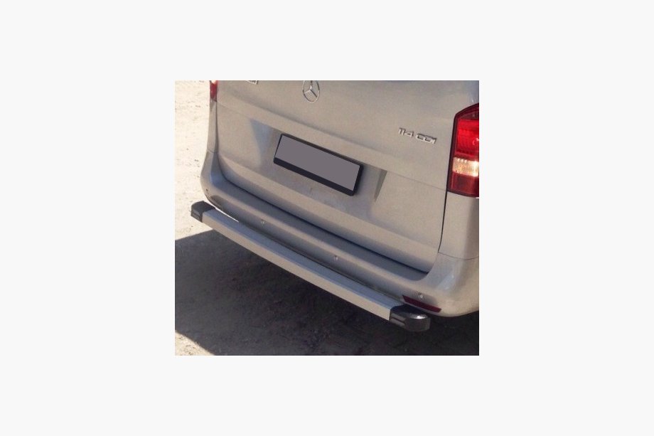 Ford Custom 2013-2022 гг. Задняя дуга MoonLight (нержавейка) Image