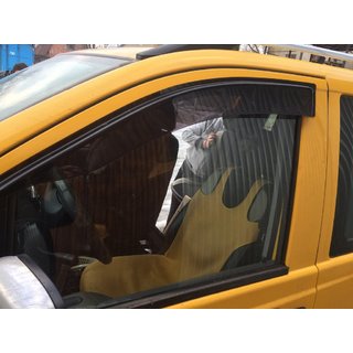 Ветровики на окна (2 шт, вставные DD) Mercedes Viano 2004-2014 гг. фото 3