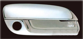 Hyundai Elantra (XD) 2000-2011 гг. Накладки на ручки (8 шт., пластик) фото 1