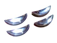 Renault Duster 2008-2017 гг. Хромированные Подложки под Ручки (4 шт., Нержавейка) фото 1