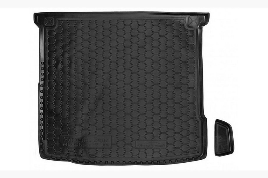 Mercedes GLE/ML сlass W166 2011-2018 гг. Коврик багажника (Autogumm, пластик) Image
