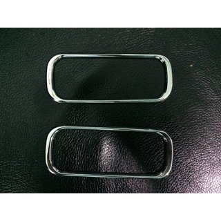 Хром накладки на поворотники (2 шт, пластик) Mercedes ML W163 1997-2005 гг.