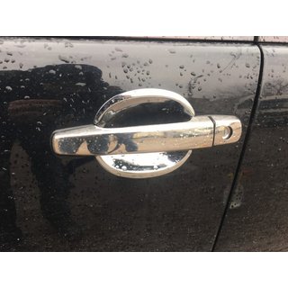 Хромированные Накладки на Ручки (4 шт) Mercedes E-сlass W210 1995-2002 гг. фото 3