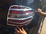 Mercedes ML W164 2005-2011 гг. Хромированные Накладки на Задние Фонари (2 шт, пластик) фото 1