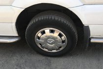 Volkswagen Crafter 2006-2016 гг. Колпаки из нержавейки Лепестки (1-штамповые, комплект 4 шт) фото 2