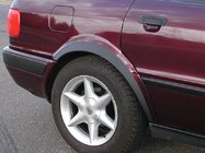 Audi 80/90 1987-1996 гг. Расширители арок (4 шт, черные) фото 1