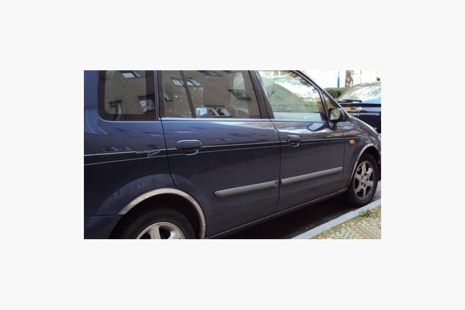 Mazda Premacy 1999-2005 гг. Накладки на арки из нержавейки (4 шт) Image