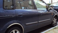 Mazda Premacy 1999-2005 гг. Накладки на арки из нержавейки (4 шт) фото 1