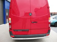 Mercedes Sprinter W906 2006-2018 гг. Задняя Защита AK002 (Нержавейка) фото 1
