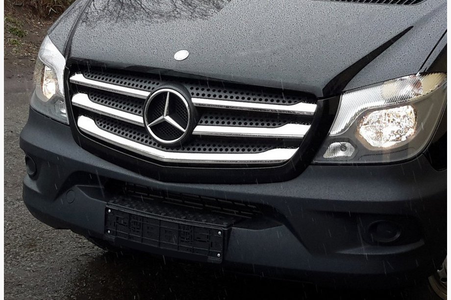 Mercedes Sprinter W906 2006–2018 гг. Хромированные Накладки на Решетку (2013↗, Нержавеющая Сталь) Image