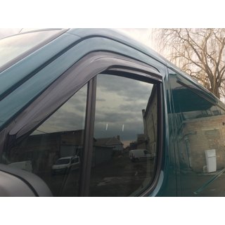 Ветровики на окна (2 шт, Aomis) Volkswagen Crafter 2006-2016 гг. фото 2