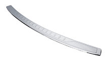 Накладка на задний бампер с загибом (Carmos V1, нержавеющая сталь) фото 1 Накладка на задний бампер с загибом (Carmos V1, нержавеющая сталь) фото 1