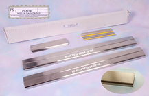 Nissan Teana 2008-2013 гг. Накладки на пороги Natanko Standard (4 шт., нержавейка) фото 1