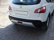 Nissan Qashqai 2010-2014 гг. Задний диффузор (под покраску) фото 1