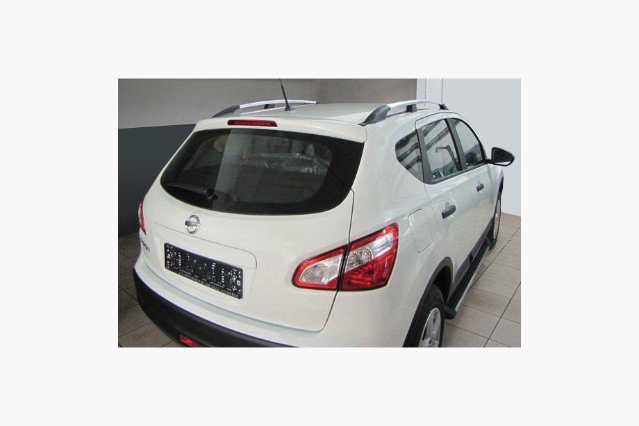 Рейлинги ХРОМ nissan qashqai с пласт. ножками Image