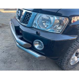 Передний бампер в сборе б/у (2004-2008) Nissan Patrol Y61 1997-2011 гг. фото 1