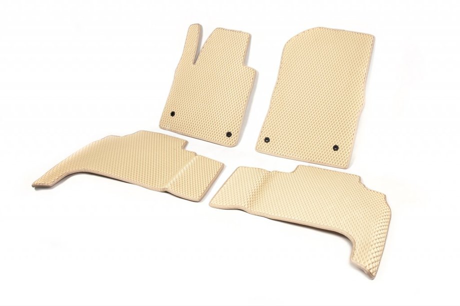 Lexus LX570 2008-2012 Коврики EVA (бежевые) Image