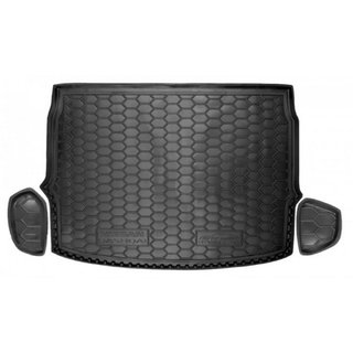 Коврик багажника 2017+ верхняя полка (Autogumm, резина) Nissan Qashqai 2014-2021 гг.