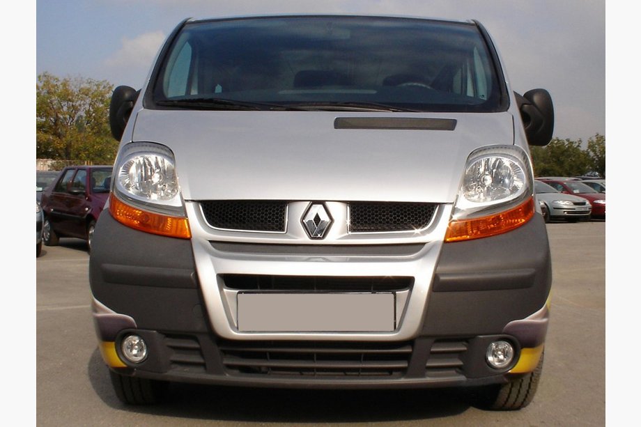 Nissan Primastar 2002-2014 гг. Передняя губа (под покраску) Image