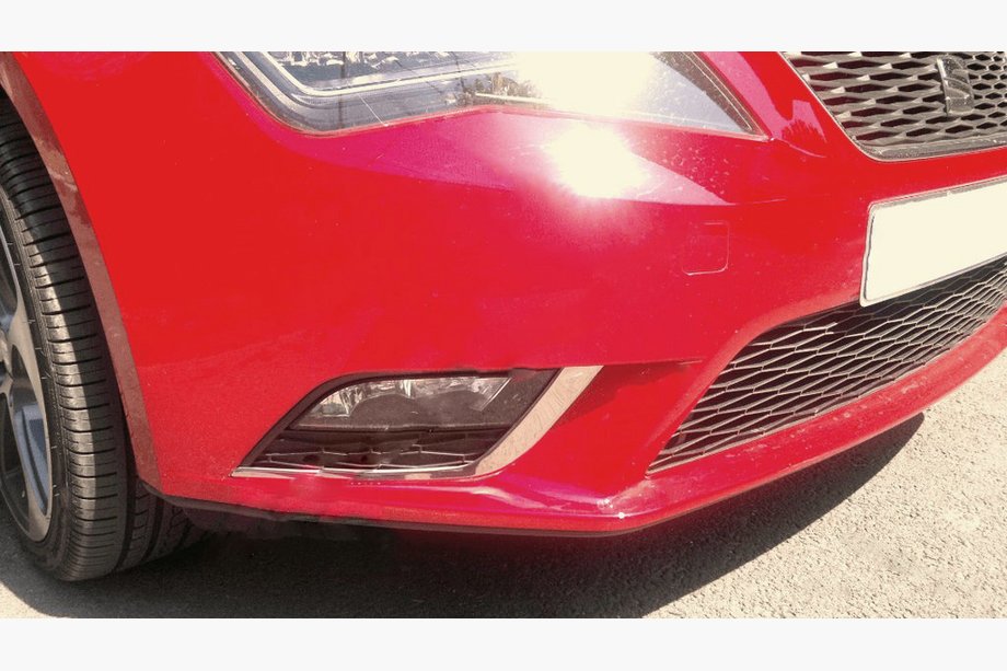 Хромированные накладки на противотуманные фары (нержавейка) Image