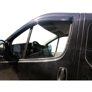 Ветровики на окна (2 шт, MyRacing) Opel Vivaro 2001-2015 гг. фото 1