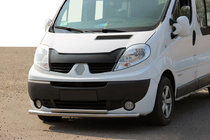 Renault Trafic 2001-2015 гг. Передняя защита ST014 (нержавейка) фото 2