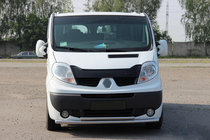 Renault Trafic 2001-2015 гг. Передняя защита ST014 (нержавейка) фото 7
