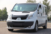 Renault Trafic 2001-2015 гг. Передняя защита ST014 (нержавейка) фото 9