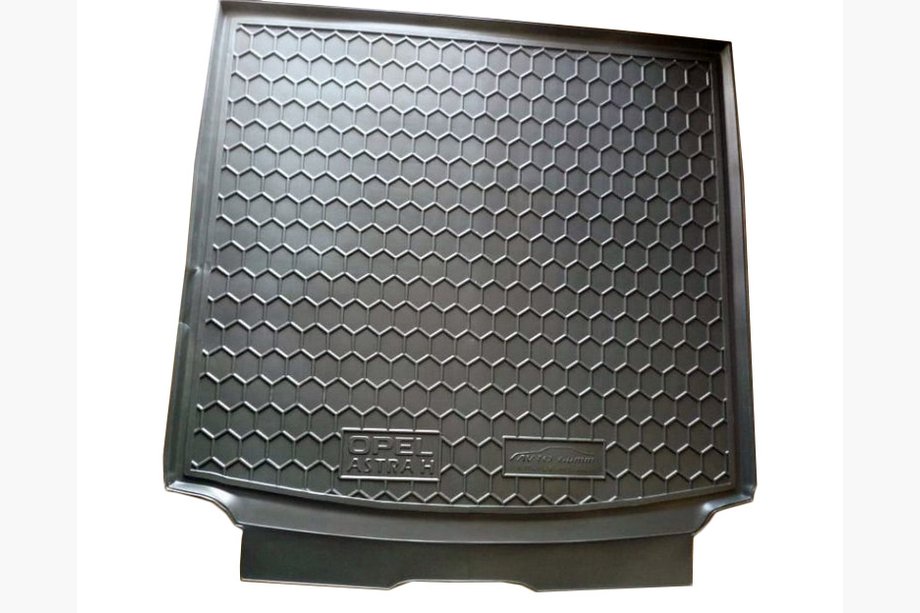 Opel Astra H 2004-2013 гг. Коврик багажника SW (Autogumm, резина) Image