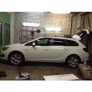 Полный комплект молдингов на окна нержавейка (Sport Tourer, 12 шт.) фото 4