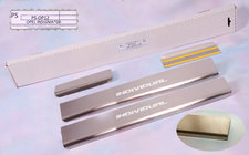 Opel Signum 2003-2008 гг. Накладки на пороги Natanika Standard (4 шт, нержавейка) фото 1