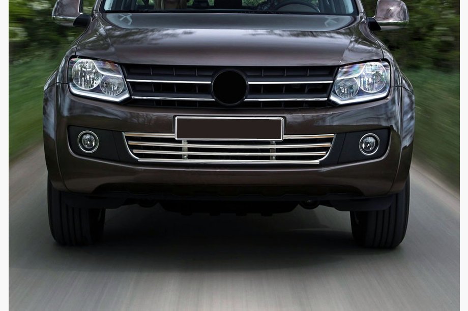 Решетка бампера нержавейка Image