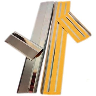 Накладки на пороги Natanika Premium (4 шт, нержавейка) Opel Movano 2004-2010 гг.