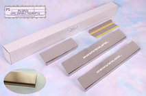 Opel Zafira C Tourer 2011-2019 гг. Накладки на пороги Natanika Standard (4 шт, нержавейка) фото 1