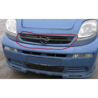 Opel Vivaro 2001-2007 Зимняя решетка радиатора верхняя V1