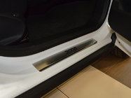 Peugeot 2008 2013-2019 гг. Накладки на пороги Natanika Premium (4 шт, нержавейка) фото 1