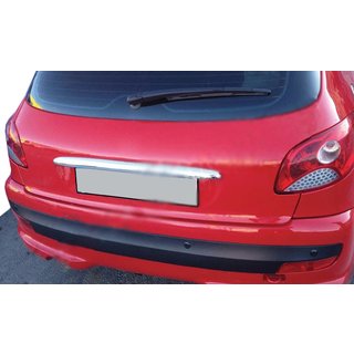 Хромированная накладка над номером (2004↗, ABS) Peugeot 206 1998-2024 гг. фото 2