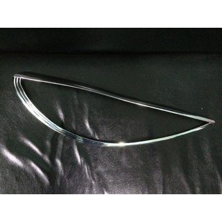 Накладки на Фары (2 шт, пластик) Peugeot 206 1998-2024 гг.