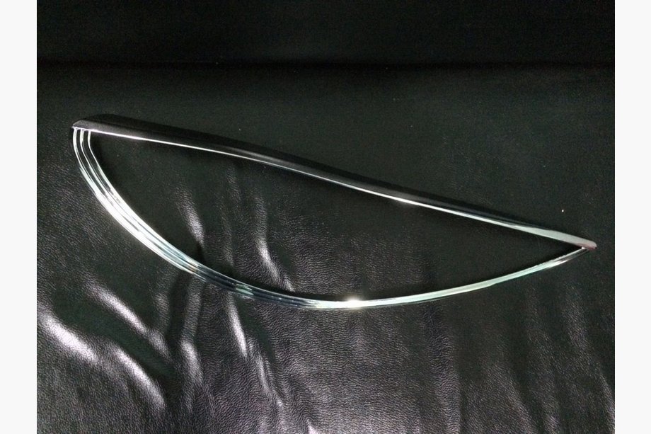 Peugeot 206 1998-2024 гг. Накладки на Фары (2 шт, пластик) Image