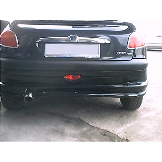 Задняя нижняя накладка (грунт под покраску) Peugeot 206 1998-2024 гг.