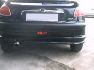 Peugeot 206 1998-2024 гг. Задняя нижняя накладка (грунт под покраску) фото 1