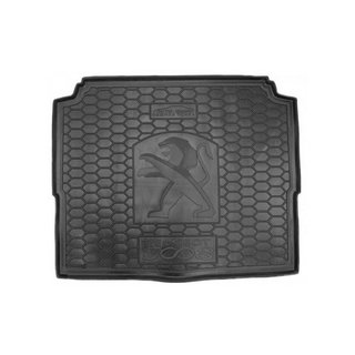 Коврик багажника (Autogumm, резина) нижняя полка 2017↗ Citroen C5 Aircross 2017- гг.