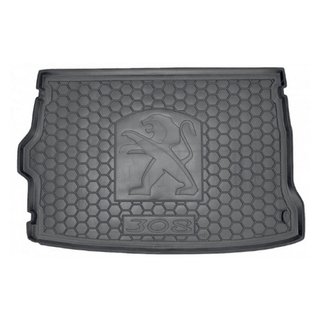Коврик Багажника HB (Autogumm, Пластик) Peugeot 308 2014-2021 гг.