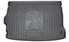 Peugeot 308 2014-2021 гг. Коврик Багажника HB (Autogumm, Резина) фото 1