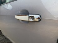 Хромированные Накладки на Ручки с Белой Полосой (4 шт, ABS) фото 1 Хромированные Накладки на Ручки с Белой Полосой (4 шт, ABS) фото 1