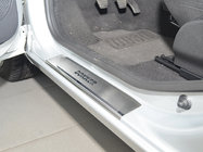 Dacia Dokker 2013-2022 гг. Накладки на пороги Natanika Premium (4 шт, нержавейка) фото 1